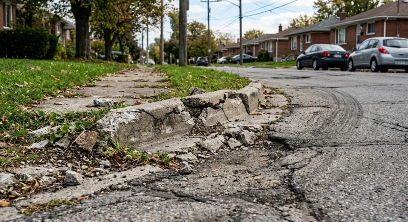Concrete Curbing Repair in West Des Moines, IA