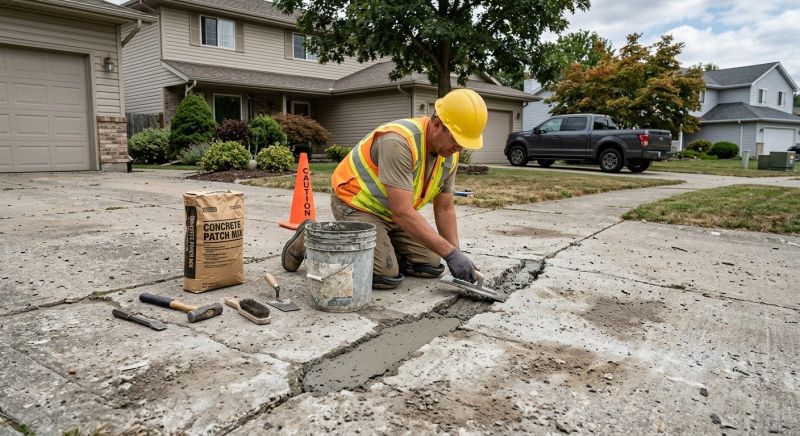 Driveway Curb Repair in Corpus Christi, TX