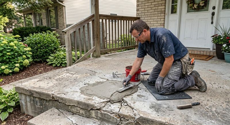 Concrete Apron Repair in West Des Moines, IA