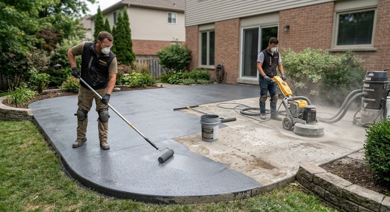 Concrete Floor Refinishing in West Des Moines, IA