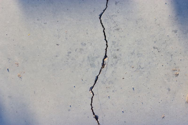 Concrete Hairline Crack Repair
