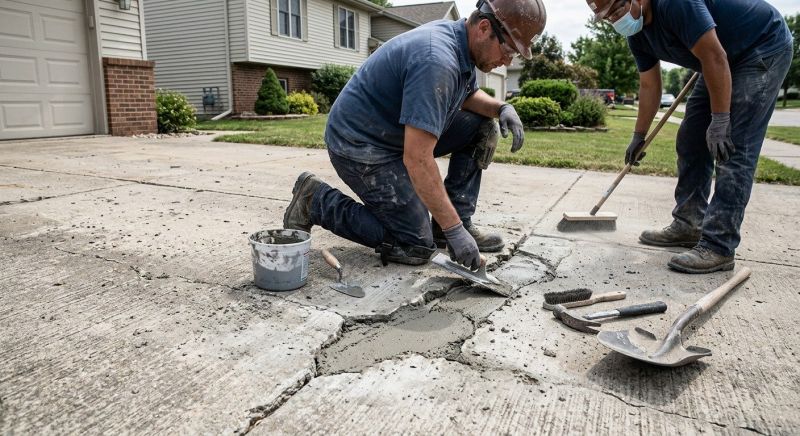 Concrete Pavement Repair in Miami Dade County, FL