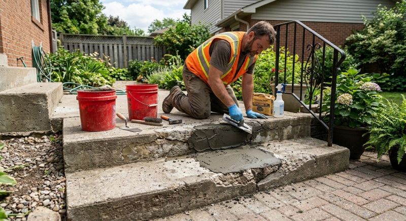 Concrete Stairs Repair in Corpus Christi, TX