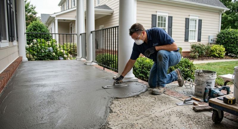 Concrete Stairs Resurfacing in Des Moines, IA