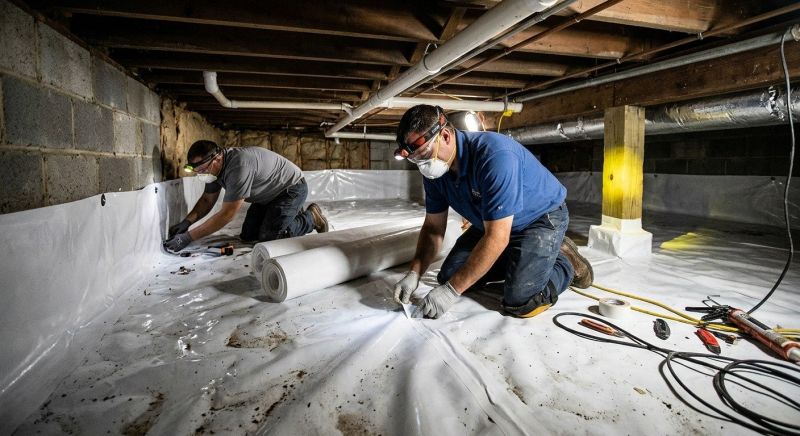 Crawlspace Waterproofing in Tampa, FL