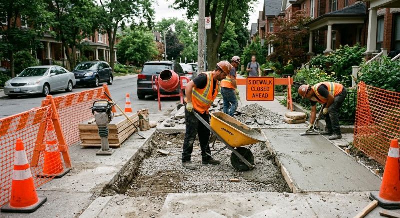 Sidewalk Repair in Des Moines, IA